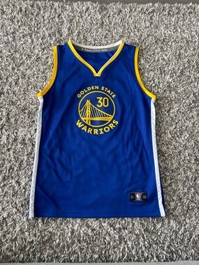Fanatics Golden State Warriors Blue & Yellow Kids Jersey